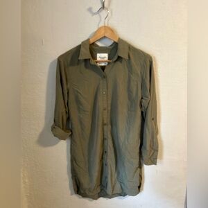 Abercrombie button up dress